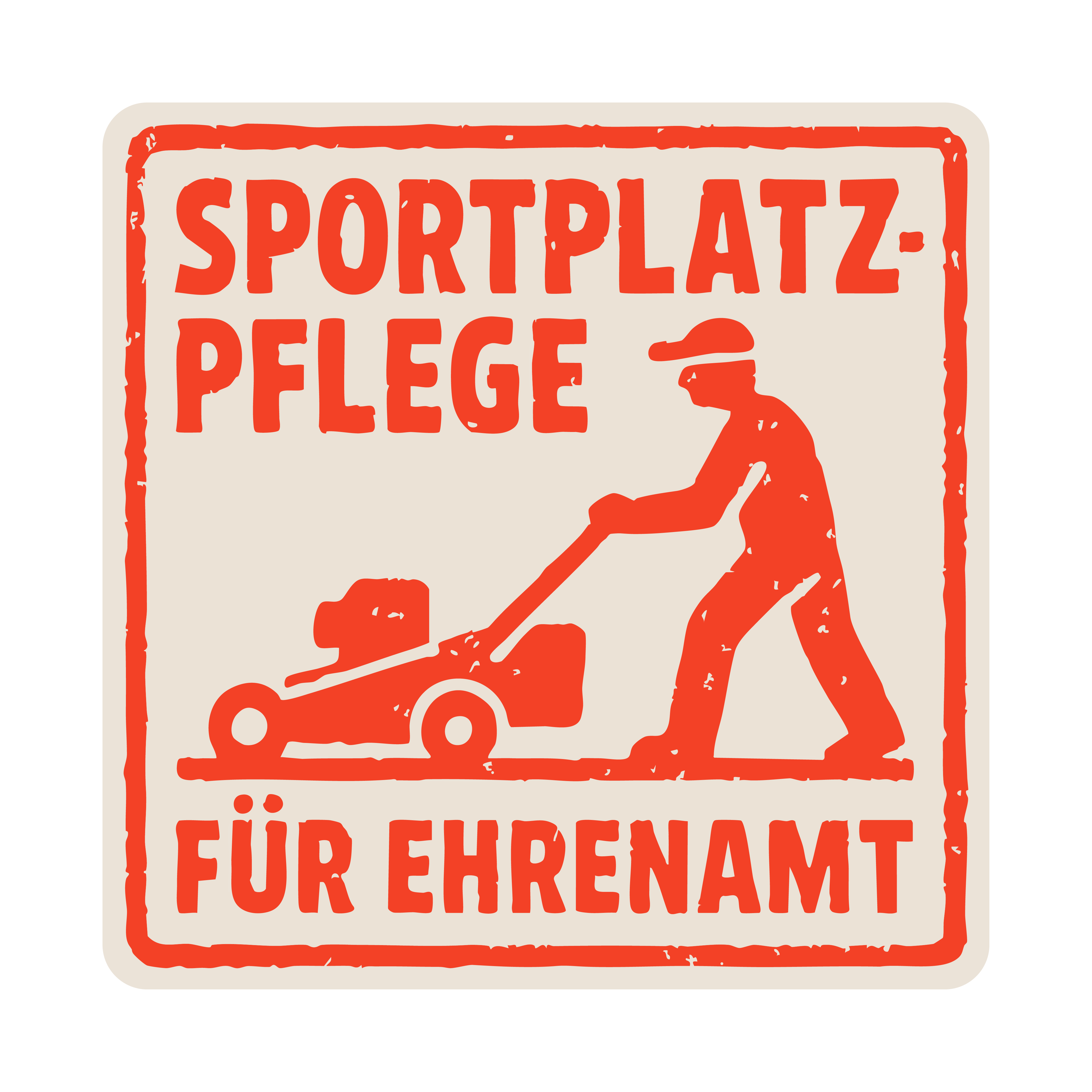 Logo Sportplatzpflege für Ehrenamtliche